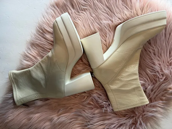 Free People Double Stack Platform Boots Size 36,5 - Image 3