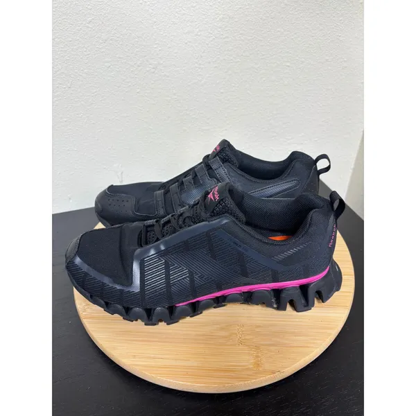 Reebok‎ ZigWild TR 6 Women 10.5 Black Pink ZigTech Trail Running Shoes FX1439 - Image 12