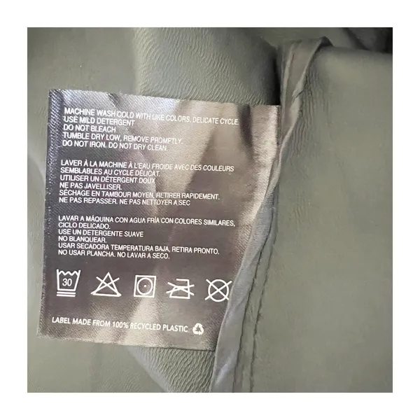 Bernardo Hooded Rain Coat Womens Medium Black Waterproof Full Zipper Gorpcore - Image 10