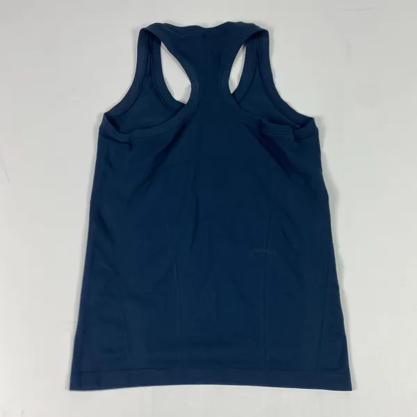 Fabletics Tank Top Womens Small Blue Racerback Seamless Athletic Gym Yoga Shirt - Image 3