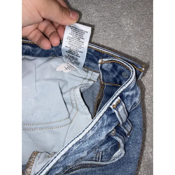 Hudson Flare Jeans 25 Blue Distressed Bell Bottom‎ Wide Leg Denim Boho Festival - Image 6