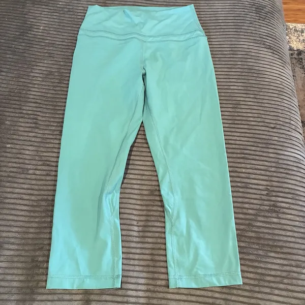 CRZ Yoga Leggings Size 4/6 Pale Lavender Purple Activewear 19 Inseam - Image 2