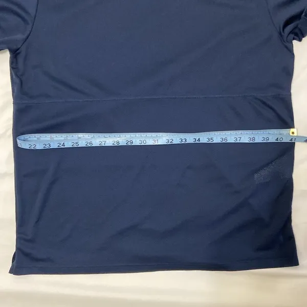 Nike,Dri-fit,Dark Blue,Women,Shot Sleeve Tee Shirt. Size- Large - Image 5