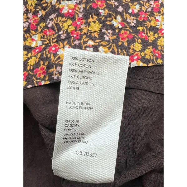 Free People Making‎ Plans Mini Dress floral sz 10 - Image 7
