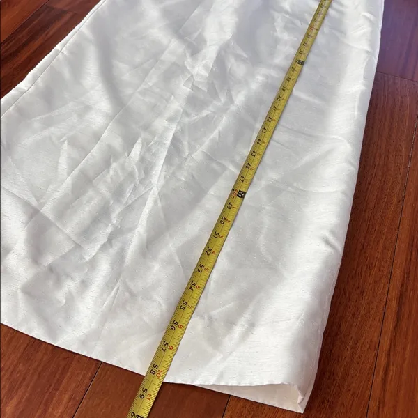 Silk wedding gown Size XS - Image 6