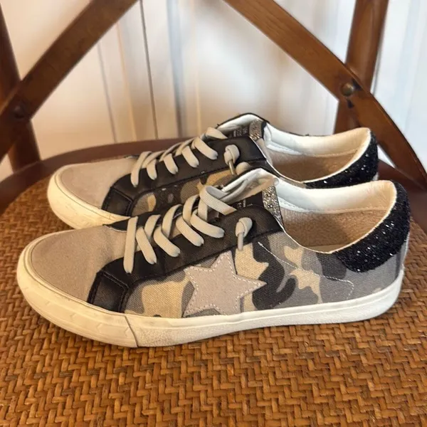 Vintage Havana Gail Camouflage sneaker size 8 - Image 6