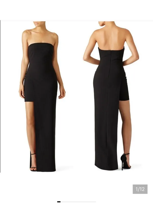 NWT LIKELY Demeyer Strapless Dress Size 4 - Image 2