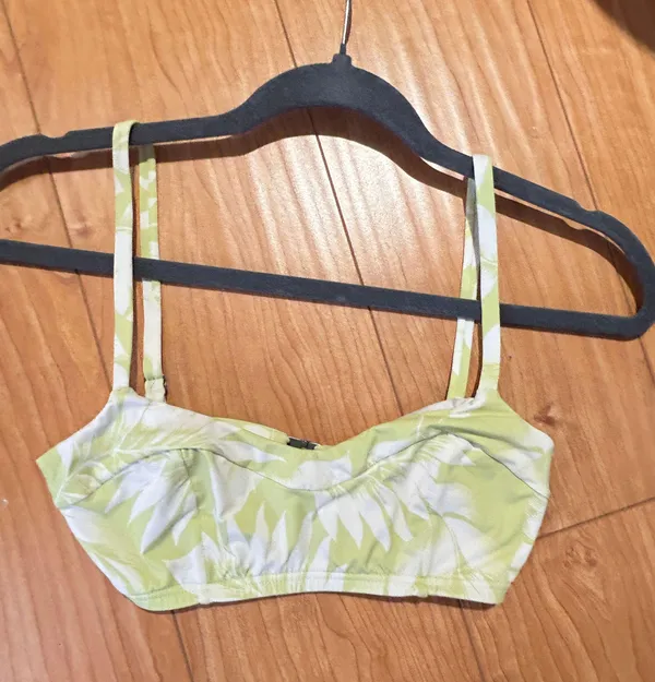Green Bralette Bikini Top - Image 2