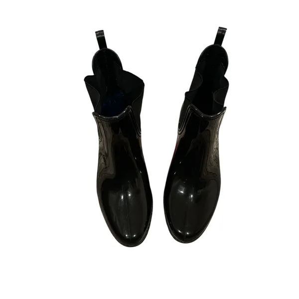 Jeffrey Campbell Sleek Black Women’s Rain Boots 8 - Image 2