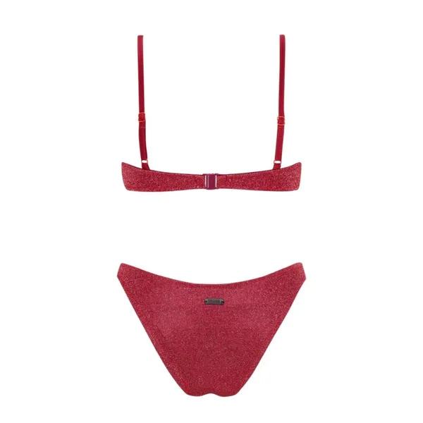 triangl swimwear Sparkling Red Bikini Set - Image 5