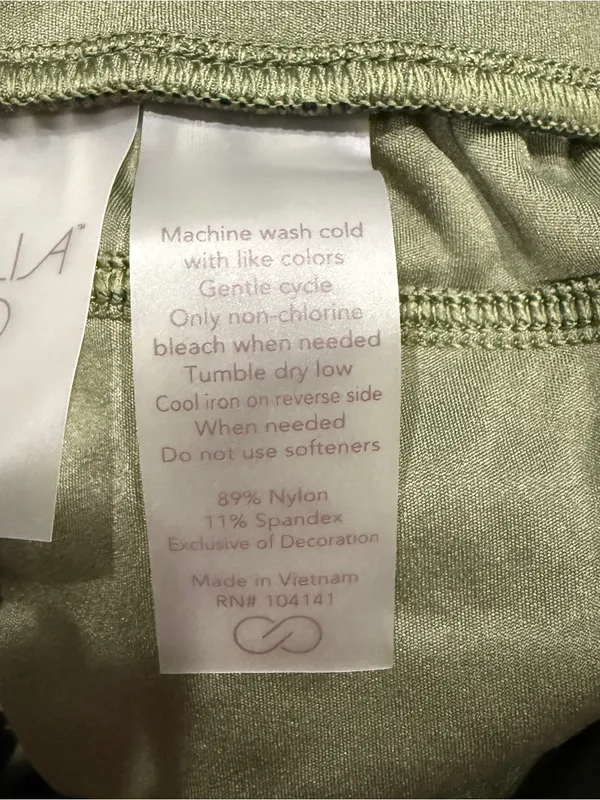 Calia Green High Rise Joggers Size M - Image 7