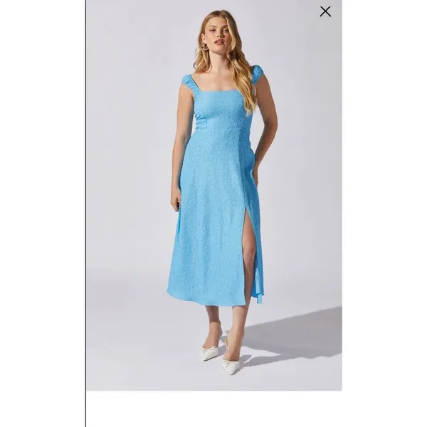 ASTR the Label Crinkle‎ Maxi Dress Size Medium - Image 3