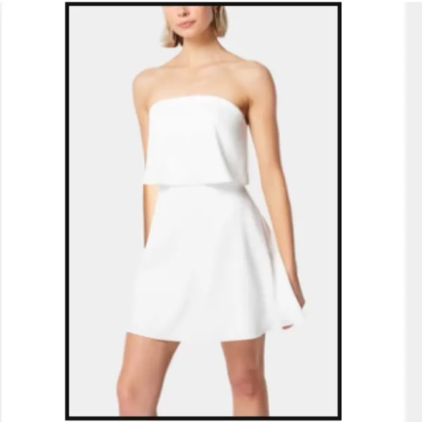 Elliott The Ruby‎ Strapless Dress Ivory Small $169 - Image 4