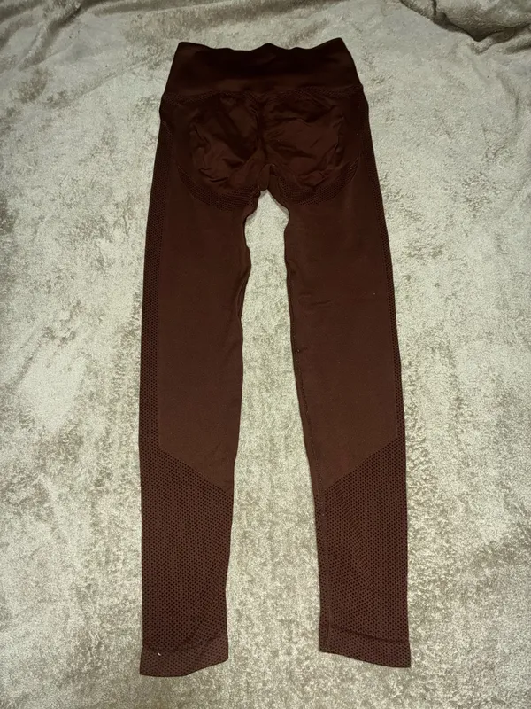 Amazon Brown Workout Leggings - Image 2
