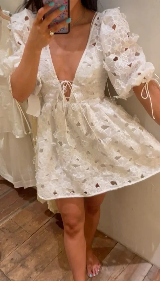 For Love & Lemons Leighton Mini Dress - Image 9
