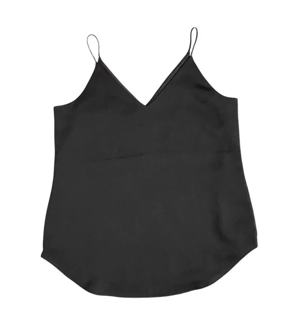 Express Black Women's Satin Camisole Top Women’s Size XS Lightweight Layering - Image 2