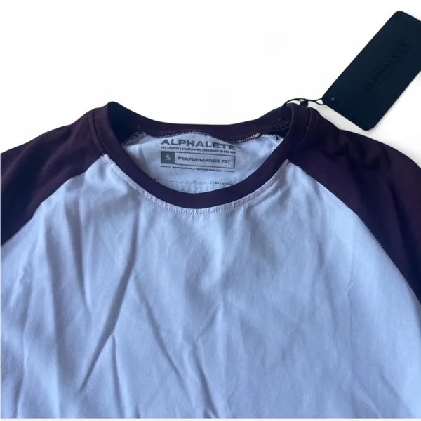 Alphalete quarter sleeve athletic top - Image 4