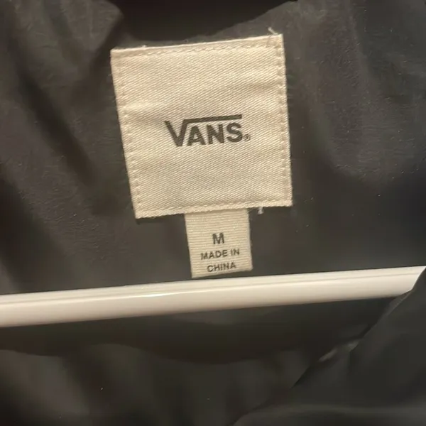 Womens New Vans Foundry Metallic Black & Pink Puffer Jacket - Image 6