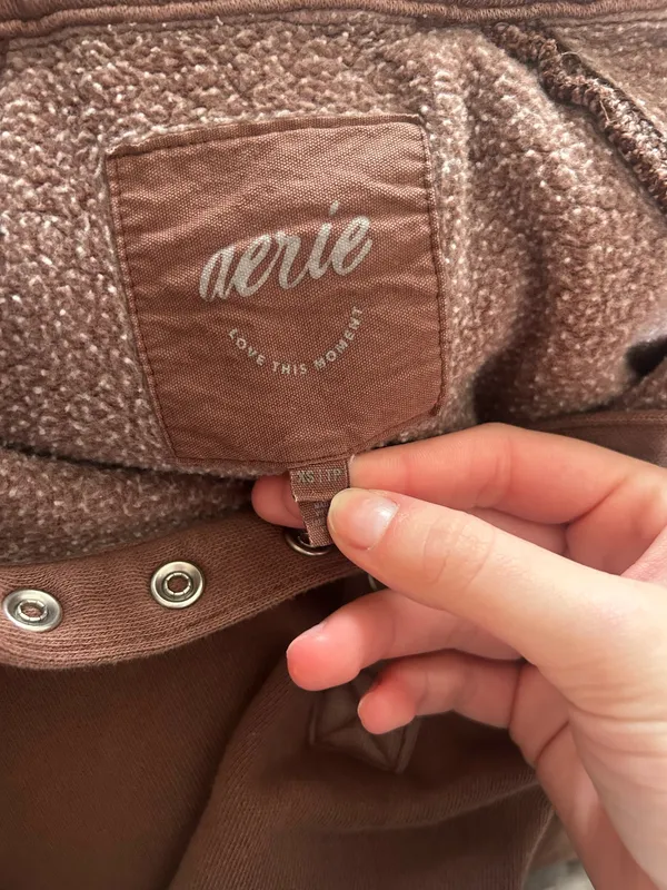 Aerie Snap Sweatshirt Quarter - Image 2