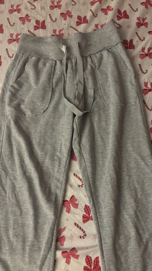 Grey Sweatpants Gray Size M - Image 2