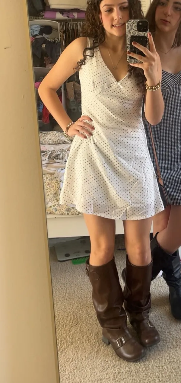 Polka Dot Princess Polly Dress - Image 4