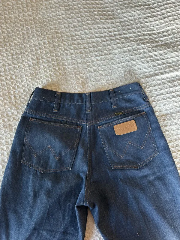 Vintage 70s Wrangler Flare Jeans - Image 3