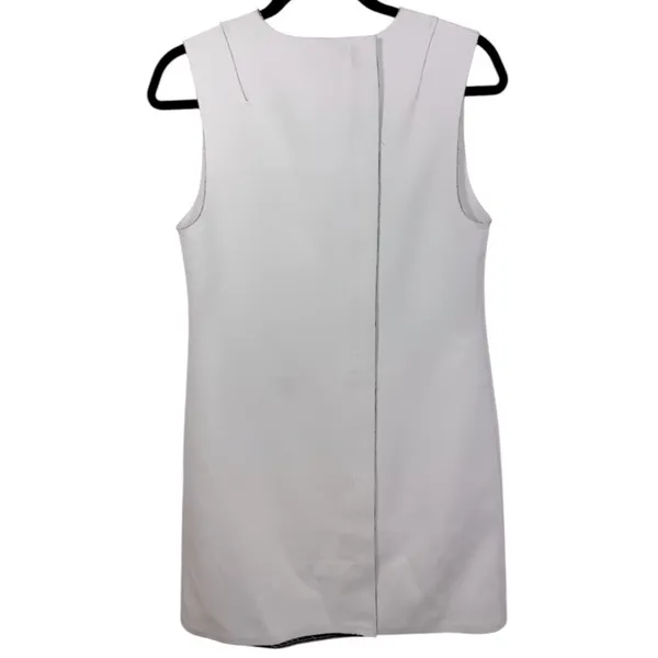 T Alexander Wang Sleeveless‎ Shift Dress White 6 - Image 2