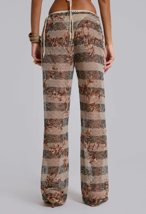 Jaded London - Deva Stripe Knit Trousers - Image 5