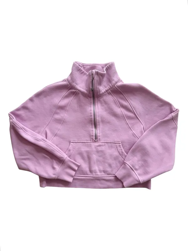 lululemon Scuba Oversized Funnel-Neck Half Zip Size XS/S - Image 2