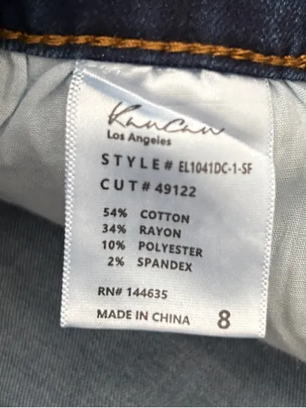 KanCan Size 8/29 Dark Indigo Blue Bootcut Jeans - Image 4