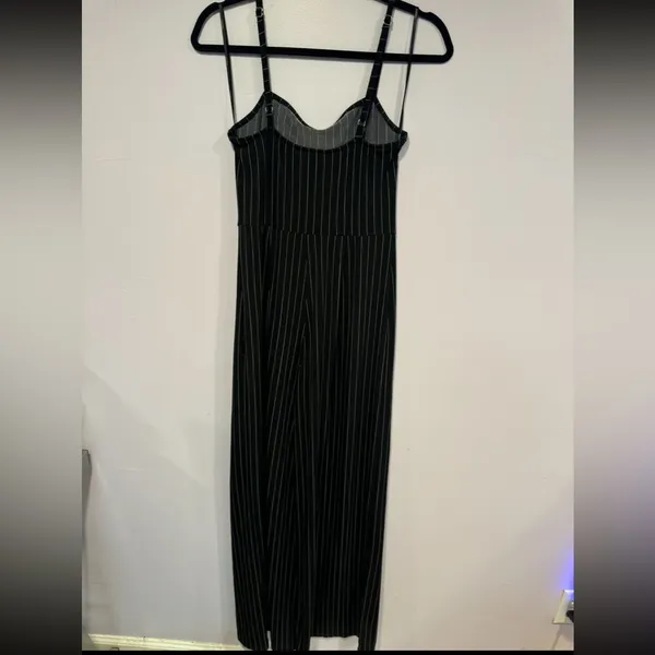 Forever21‎ black stripe jumpsuit - Image 3