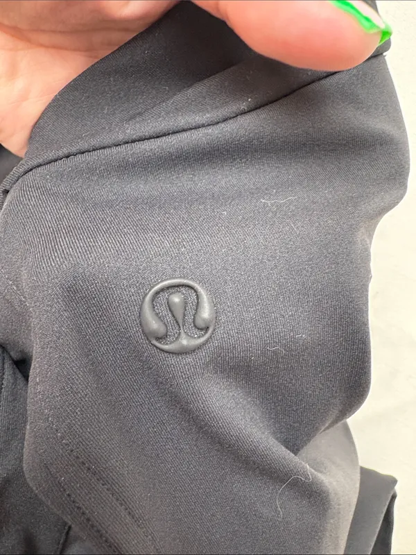 Lululemon womens large tapered leg mid rise 7/8 pant black athletic crop casual - Image 10
