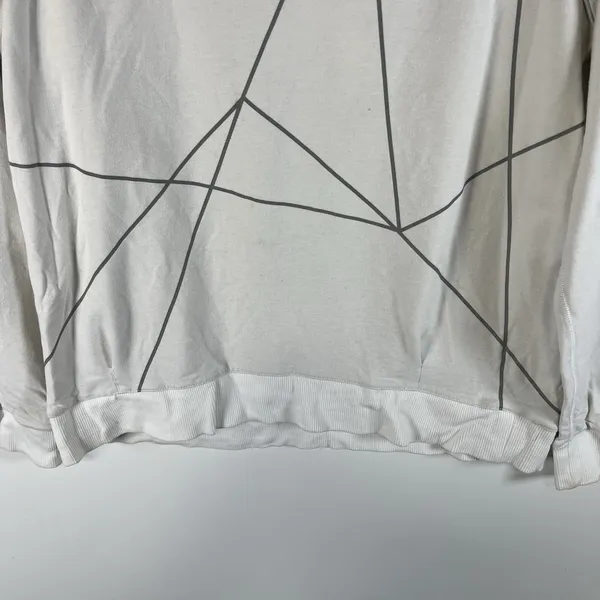 Lululemon Love Pullover Reflective Sweatshirt Top Size 10‎ white Preppy Running - Image 3