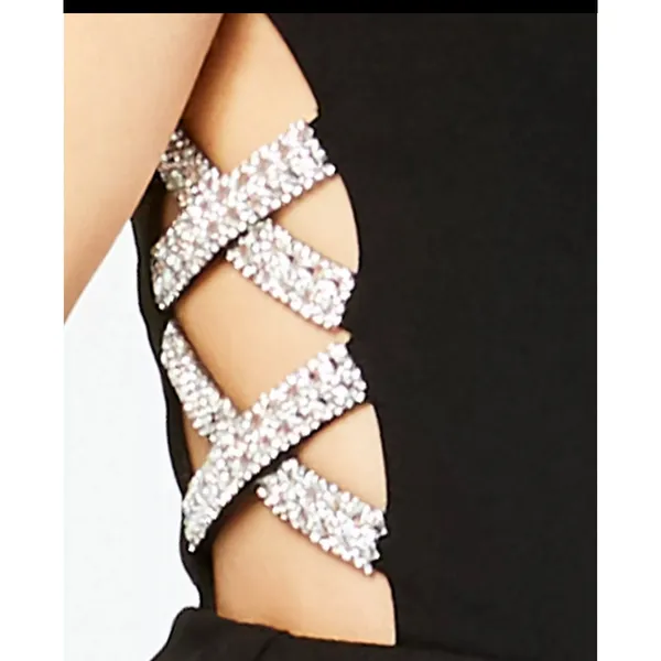 Junior Speechless Embellished High Slit Gown Size‎ 5 NWT - Image 9