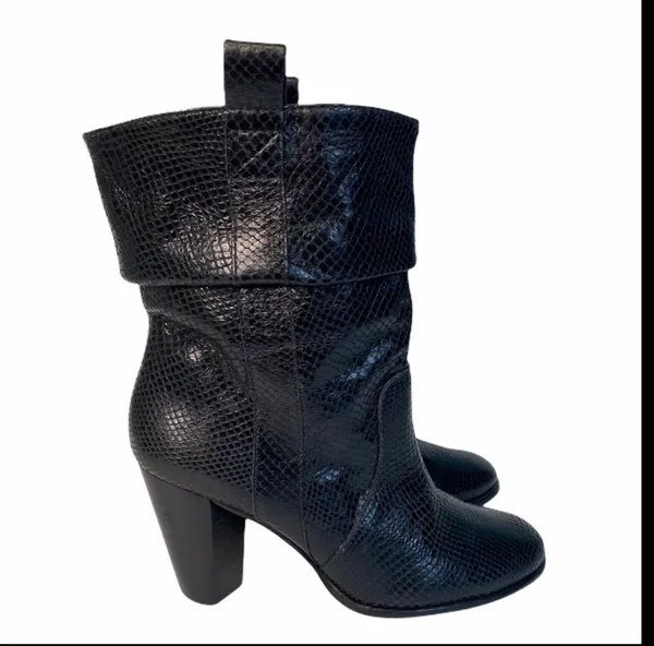 RSVP Leather Booties Size 6.5 - Image 3