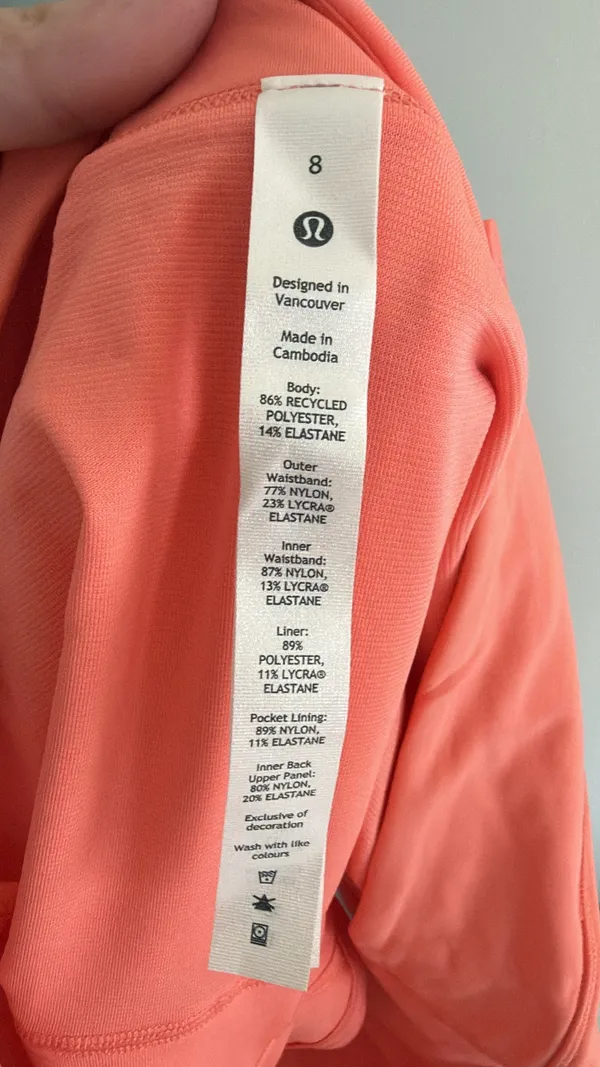 lululemon Size 8 Speed Up LR 2.5” Lined Run Shorts - Image 7