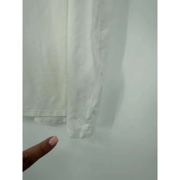 Puma Cloudspun Coast‎ Golf Polo Shirt Womens XL White Logo UPF 40 Sleeveless - Image 6