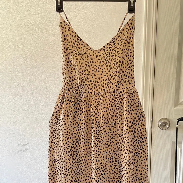 Cupshe Lace up Backless Maxi Slip Dress - Image 4
