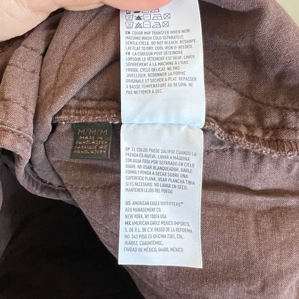American Eagle Quilted Vest Y2K 2000s Streetwear Layering Outdoors Retro‎ Medium - Image 6