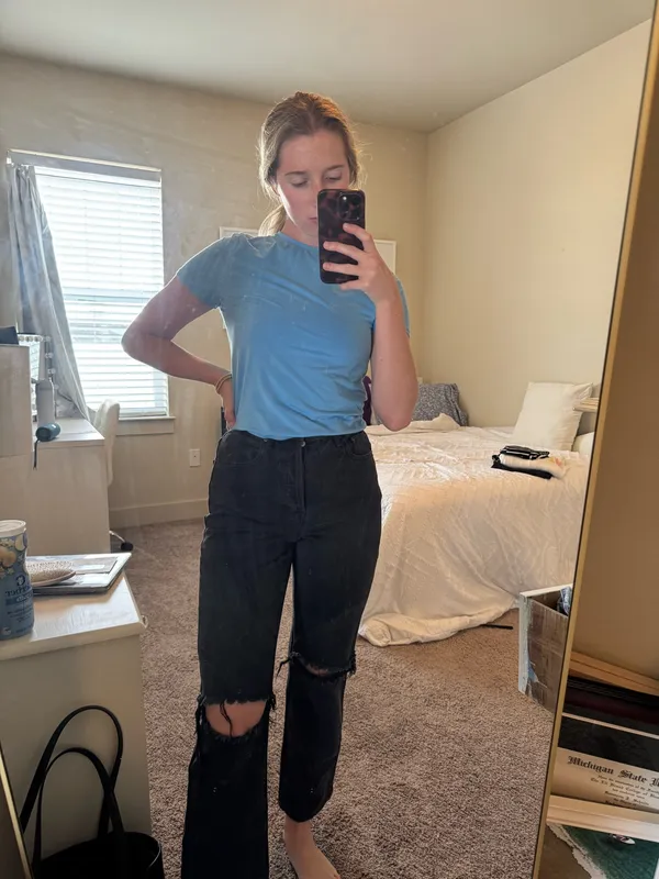 PacSun Black Jeans Mom - Image 2