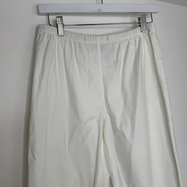 Reformation Pull on Pants Womens White Summer Lag n Look Small - Image 7