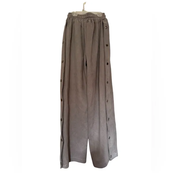 Juniors gray tear‎ away casual pants S - Image 2