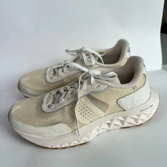 Cole Haan Women's‎ Size 7.5 Zerogrand Outpace III Sneaker Ivory Cream Casual - Image 9