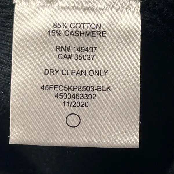 Favorite Daughter Cotton Cashmere Blend Ribbed‎ Pants Women Size XS Black Flare - Image 3