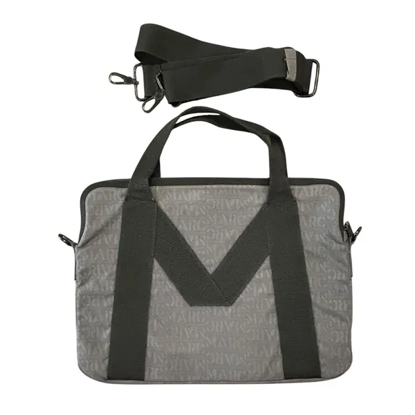 Marc by Marc Jacobs Standard Supply Workwear Messenger Laptop Bag Olive Grey - Image 3