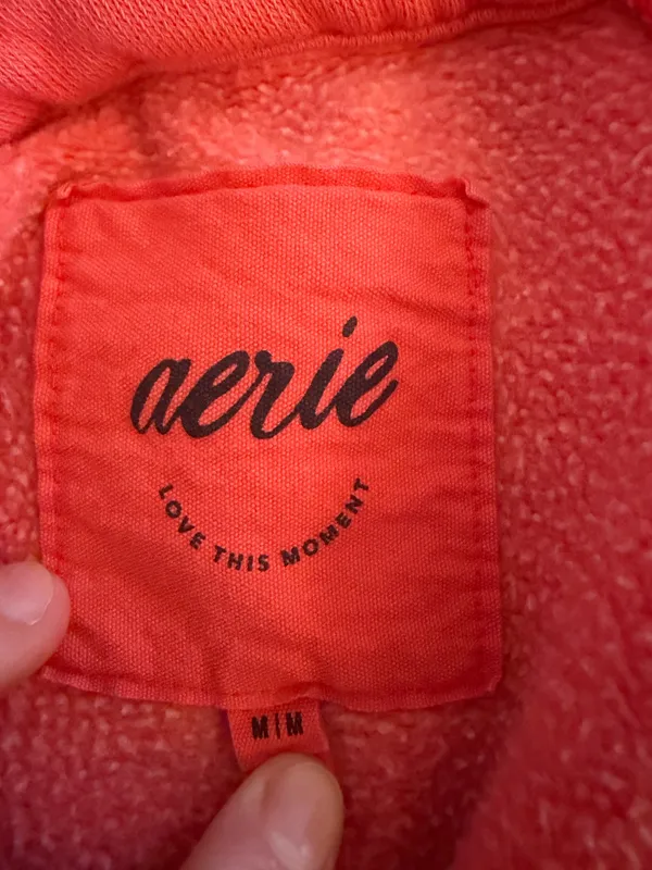 Aerie Quarter Button Sweater Cropped - Image 4