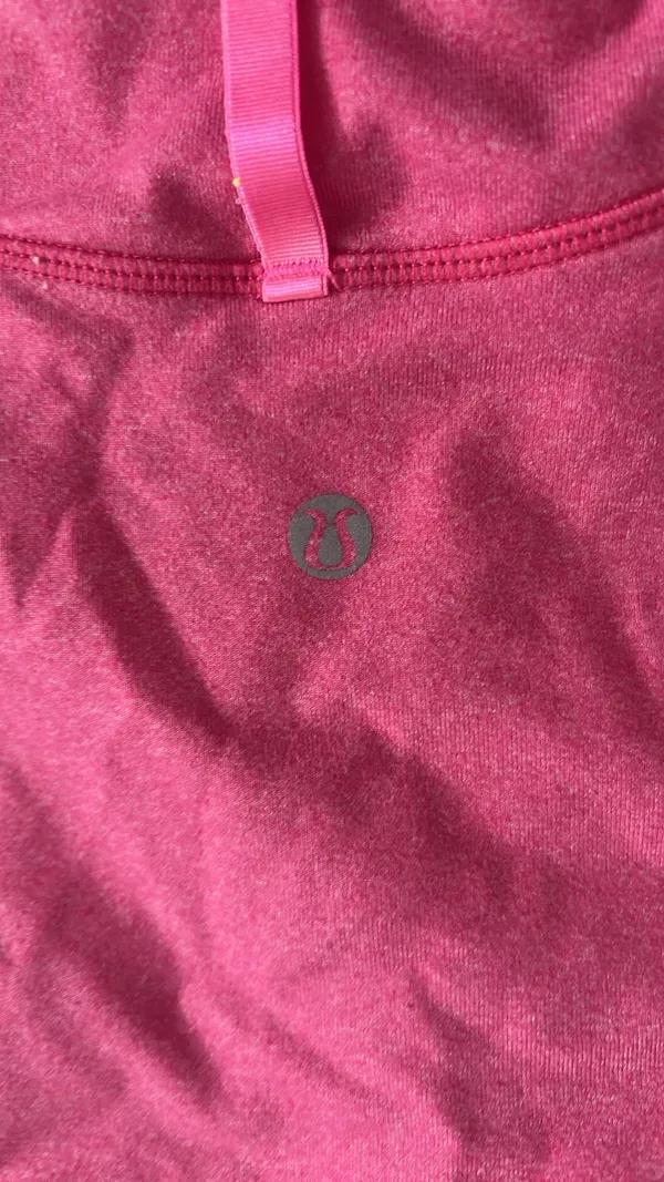 Lululemon define jacket in sonic pink, full zip, size 8 - Image 3