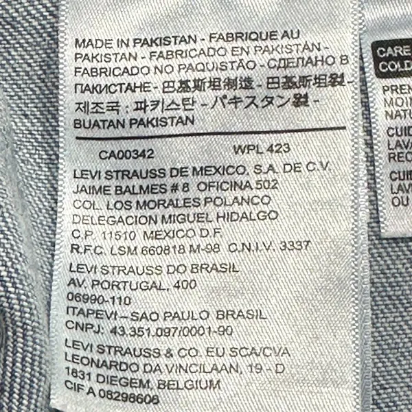 Levi's Button Front Y2K Denim Jean Skirt‎ Size 26 - Image 8