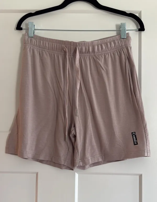 Comfrt Small Cloud Lounge Shorts in Color Dove - Image 3