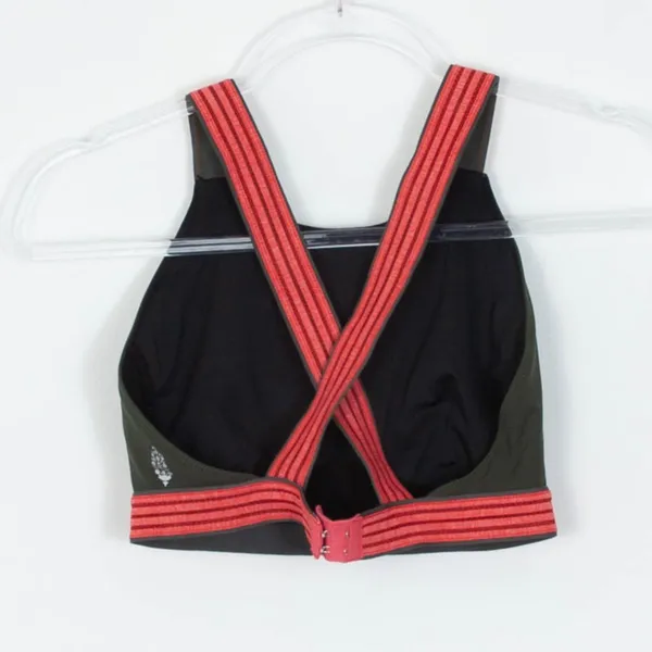 Free People Movement Practice Makes Perfect Bra Army Green Womens Size XS‎ - Image 5